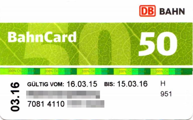 Spartipp: Bis zu 50 Euro für Bahncard-Besitzer!