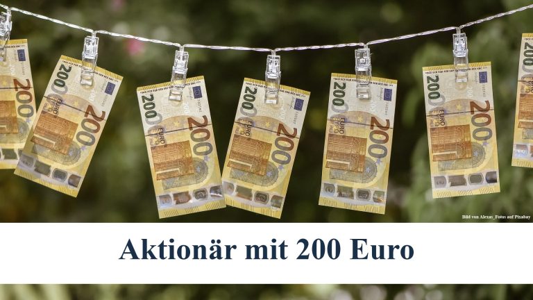 Monatlich Dividenden kassieren – mit 200, 500 oder 1.000 Euro die Aktienbasics im Handumdrehen lernen