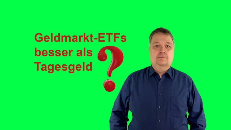 Sind Geldmarkt-ETFs besser als Tagesgeld?