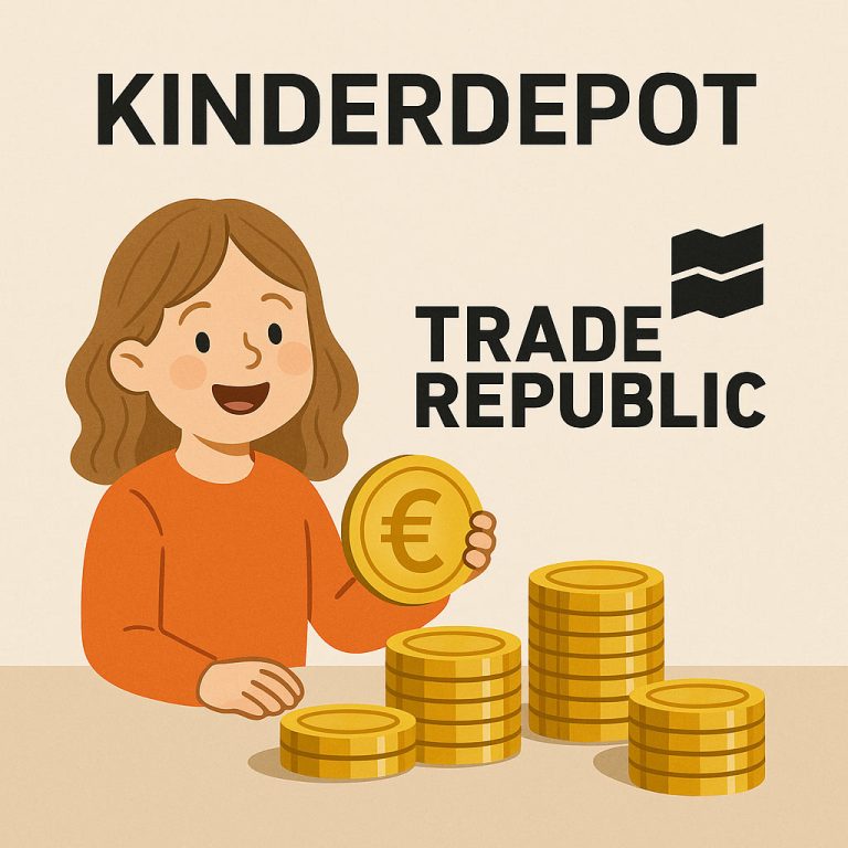 Trade Republic jetzt mit Kinderdepot. Ich erkläre was es kann und was es zu beachten gibt.